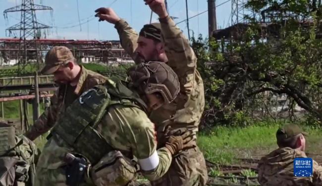 俄国防部：265名乌守军投降并撤出亚速钢铁厂，伤员均已被送医