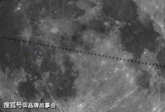 被中国空间站凌月轨